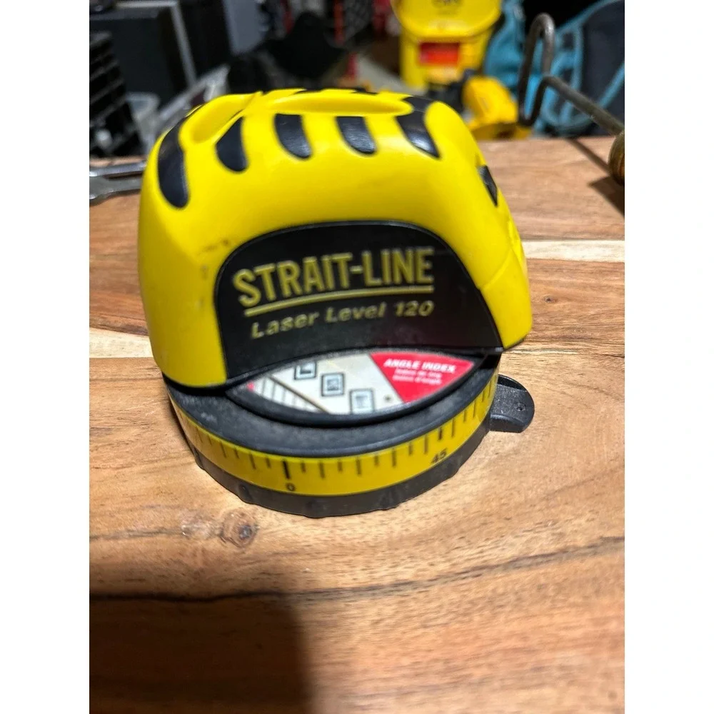 Straight Line Laser Level 120 with Angle Index